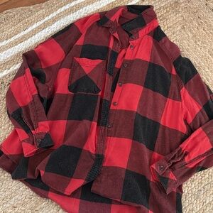 Oversized urban outfitters flannel